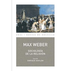 Sociología de la religión (Básica de Bolsillo nº 222)   Max Weber