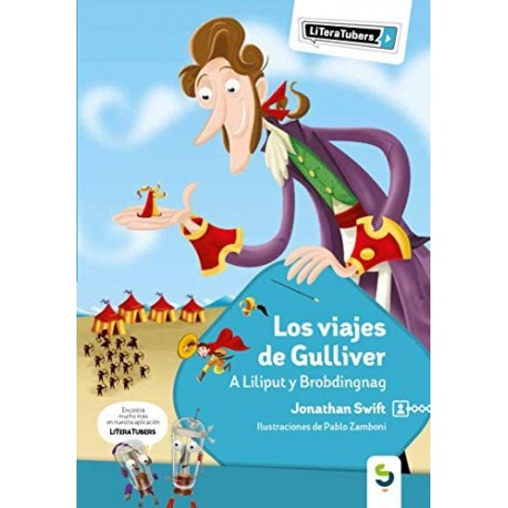 Los viajes de Gulliver: a Liliput y Brobdingnag (Literatubers nº 11)   Jonathan Swift