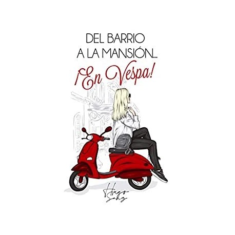 Del barrio a la mansión...¡En Vespa!  Hugo Sanz