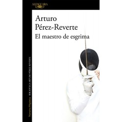 El maestro de esgrima Arturo Pérez-Reverte