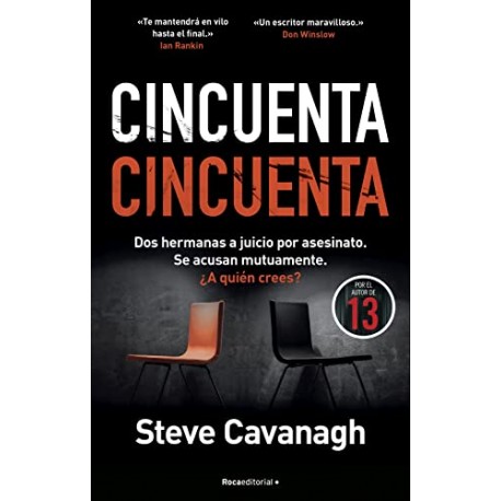 Cincuenta Cincuenta (Serie Eddie Flynn 2) Steve Cavanagh