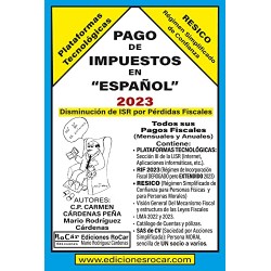 Pago de Impuestos en Español 2023 Carmen Cárdenas Peña