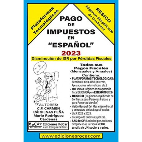 Pago de Impuestos en Español 2023 Carmen Cárdenas Peña Pago de Impuestos en Español 2023 Carmen Cárdenas Peña
