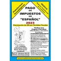 Pago de Impuestos en Español 2023 Carmen Cárdenas Peña