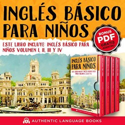 Audiolibro Inglés Básico Para Niños Incluye Volumen I, II, III, y IV