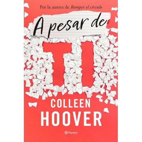 A pesar de ti (Edición mexicana) Colleen Hoover