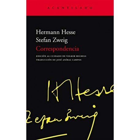 Correspondencia (El Acantilado nº 186)   Hermann Hesse